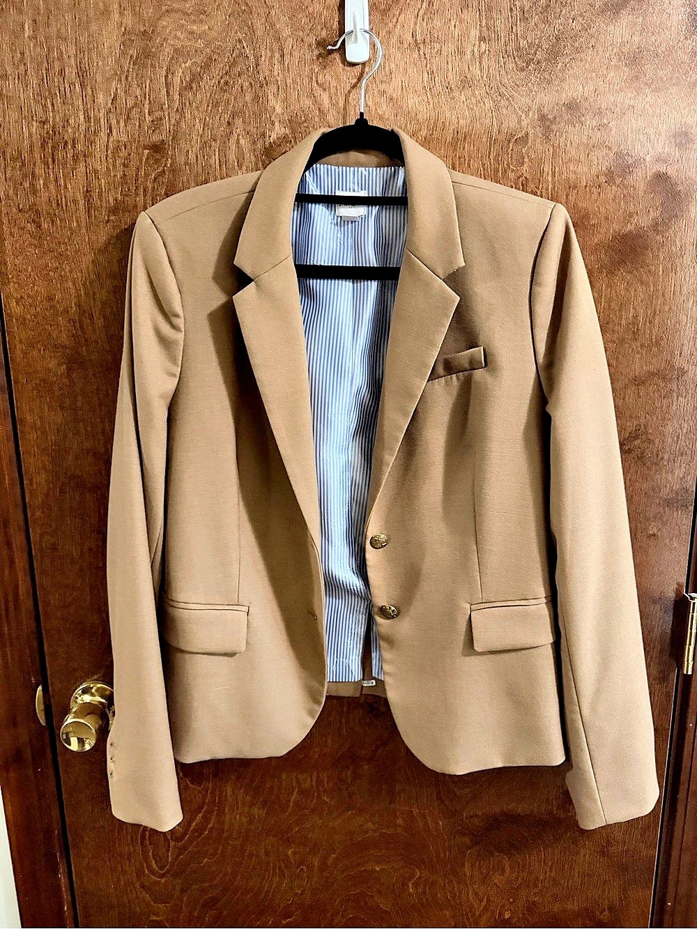 J.Crew Tailored Blazer in Brown Size 14 Like New